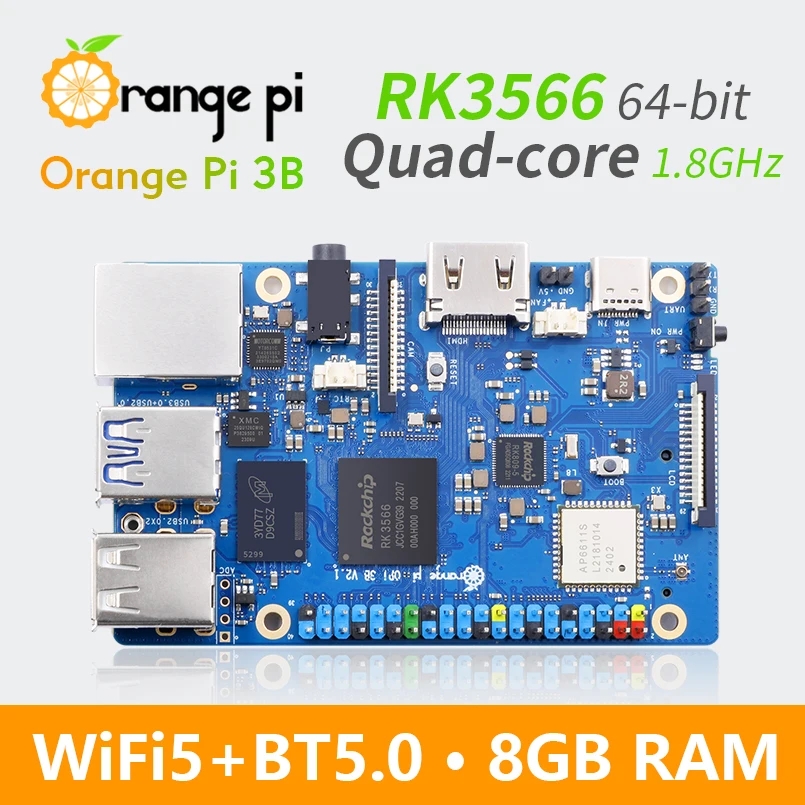 Orange Pi 3B 8GB 4GB 2GB RAM R - Khadas Vim4 8Gb avis et prix